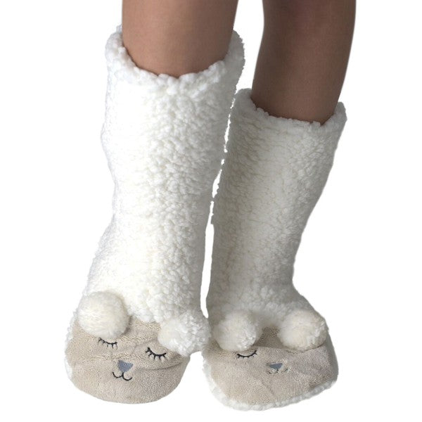 Sweet Sheep Slipper Socks