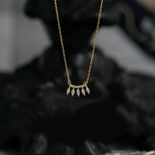 Water Drop Zircon Necklace