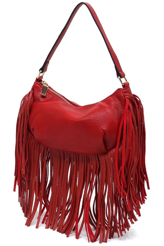 Free Spirit Fringe Shoulder Bag