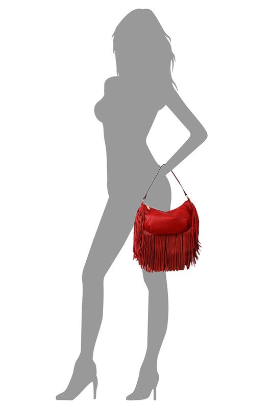 Free Spirit Fringe Shoulder Bag