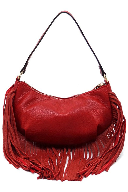 Free Spirit Fringe Shoulder Bag