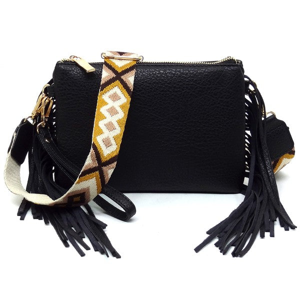 Love The Fringe Crossbody Bag