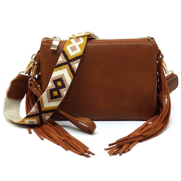 Love The Fringe Crossbody Bag