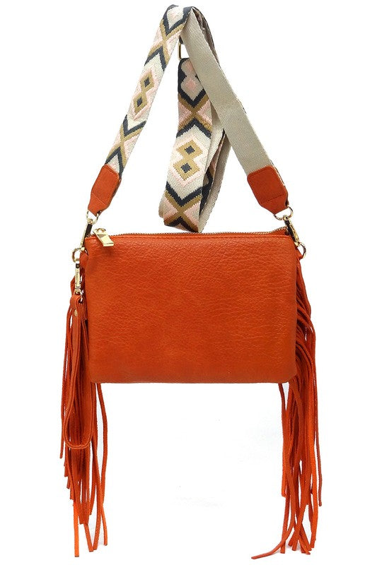 Love The Fringe Crossbody Bag