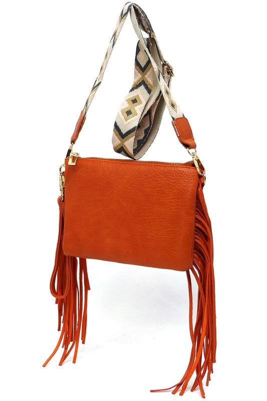 Love The Fringe Crossbody Bag