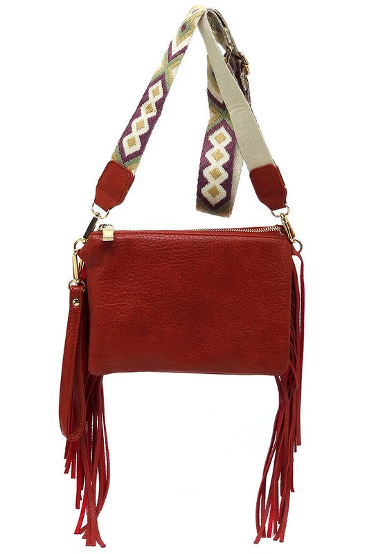 Love The Fringe Crossbody Bag