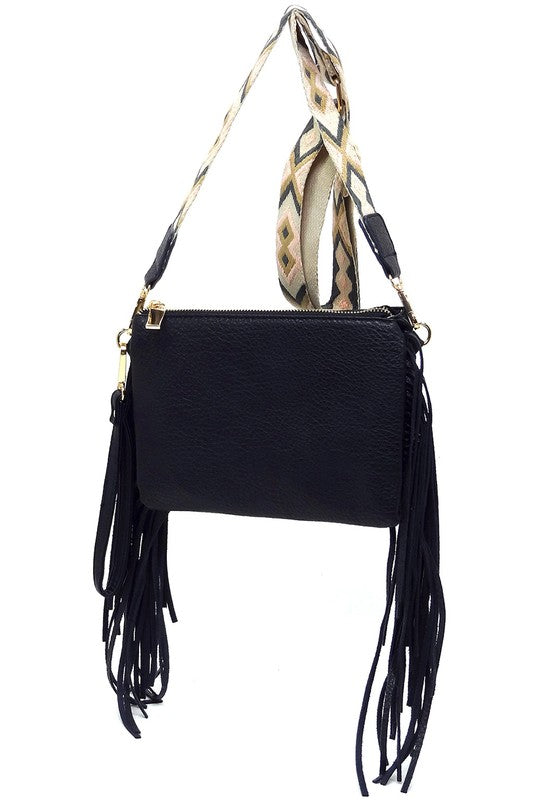 Love The Fringe Crossbody Bag