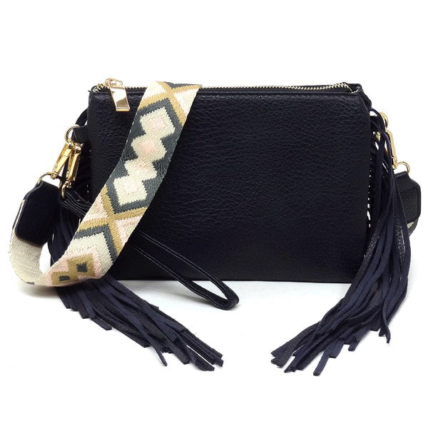 Love The Fringe Crossbody Bag