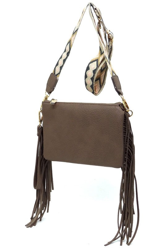 Love The Fringe Crossbody Bag