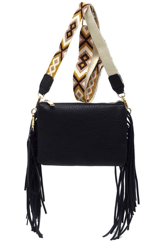 Love The Fringe Crossbody Bag