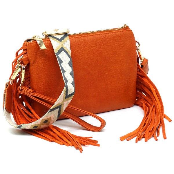 Love The Fringe Crossbody Bag