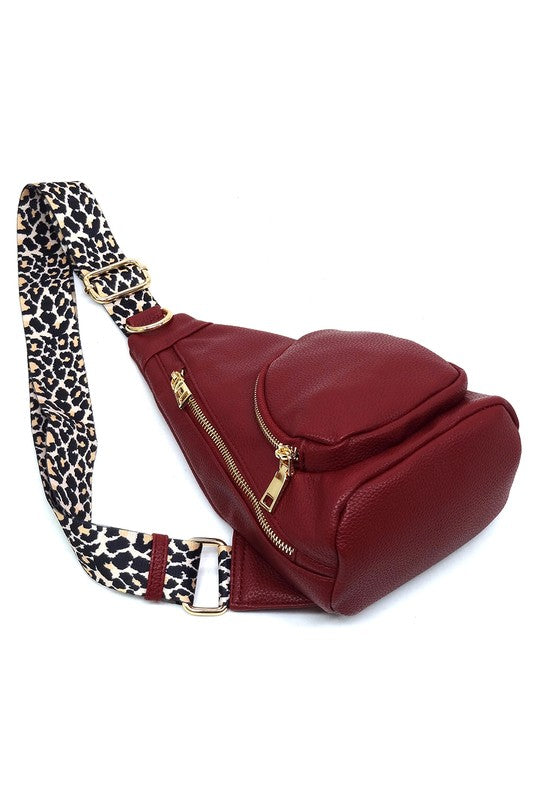 Mt Kenya Leopard Sling Bag