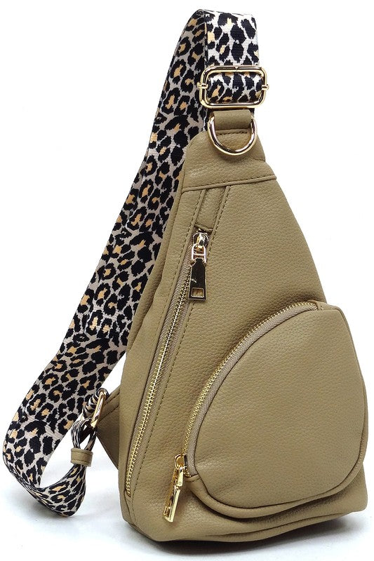 Mt Kenya Leopard Sling Bag