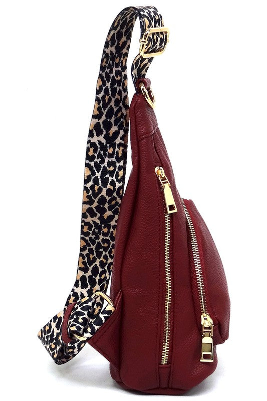 Mt Kenya Leopard Sling Bag