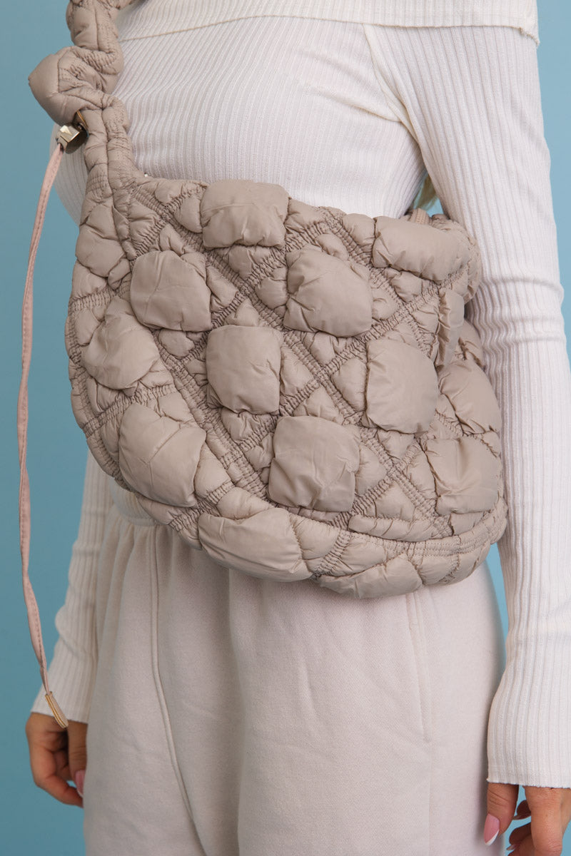 Carry It All Quilted Puffer Bag