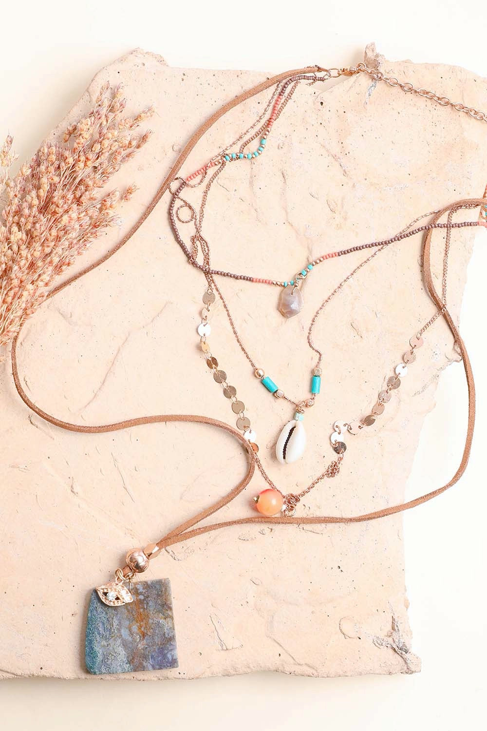 Bohemian Waterfall Necklace