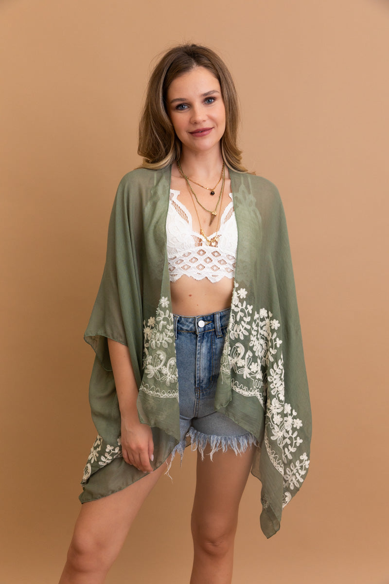 Enchanted Bloom Kimono