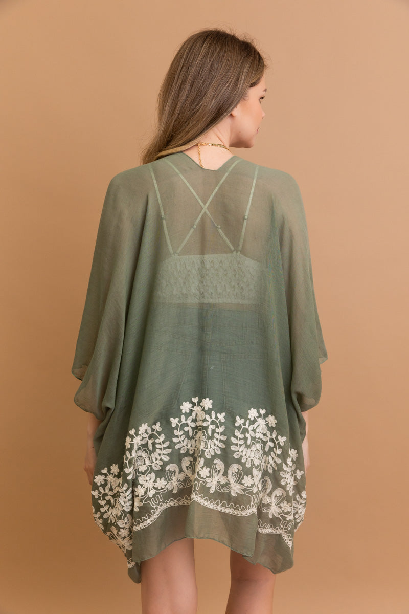 Enchanted Bloom Kimono