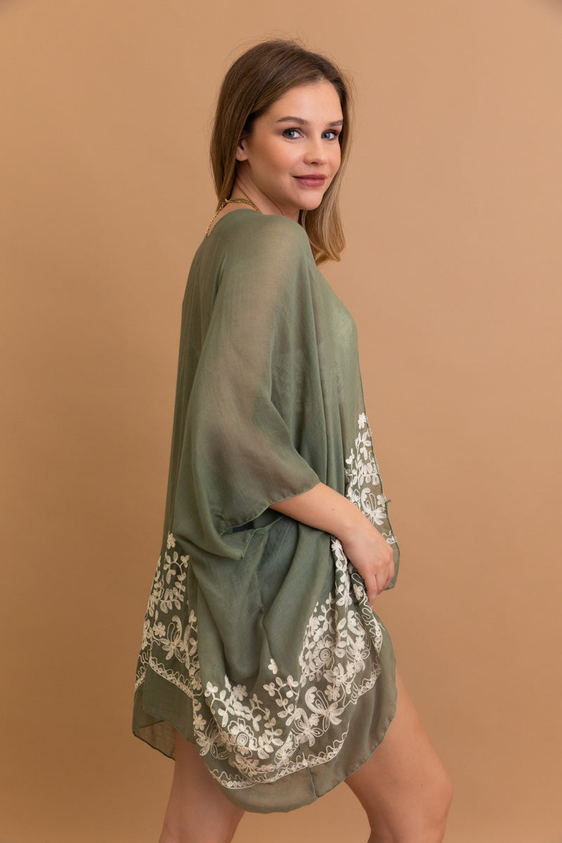 Enchanted Bloom Kimono