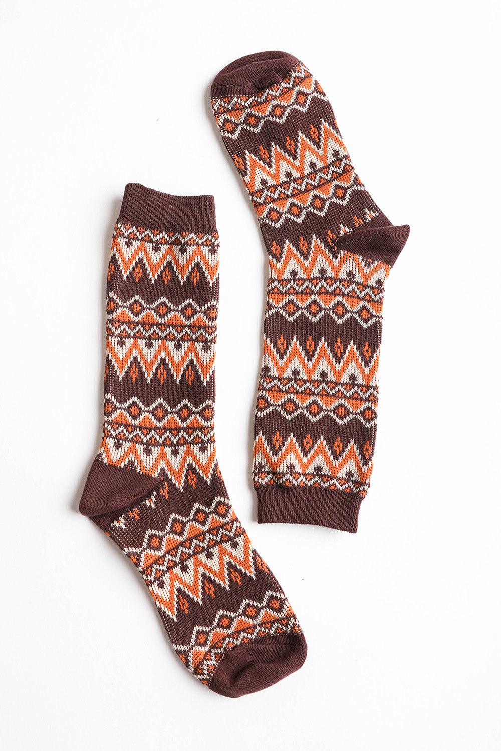 Boho Tribal Pattern Socks