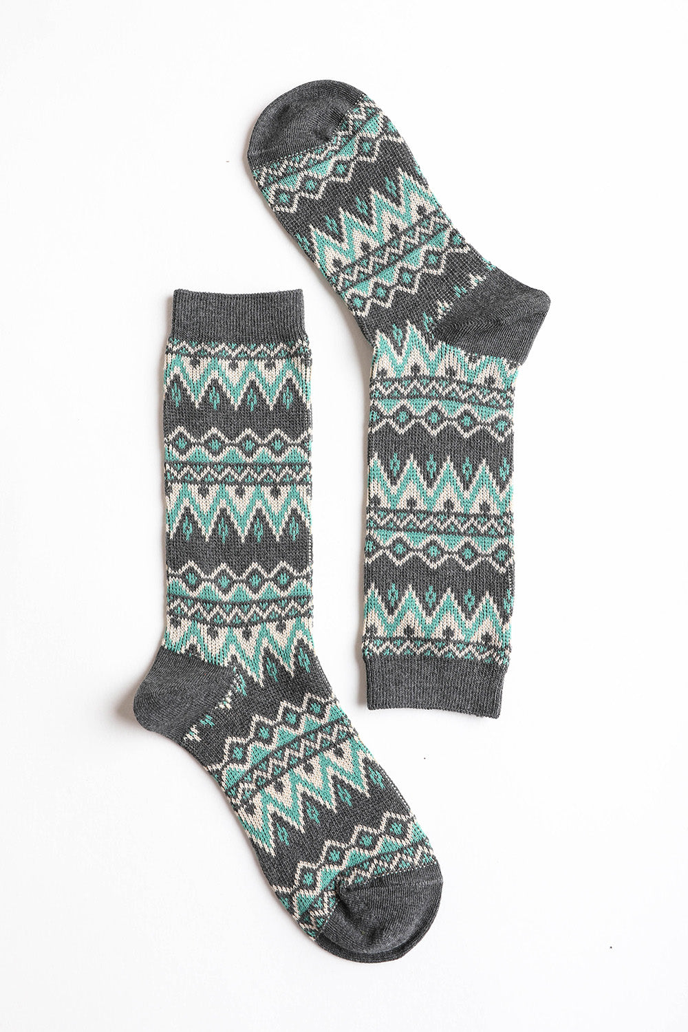 Boho Tribal Pattern Socks