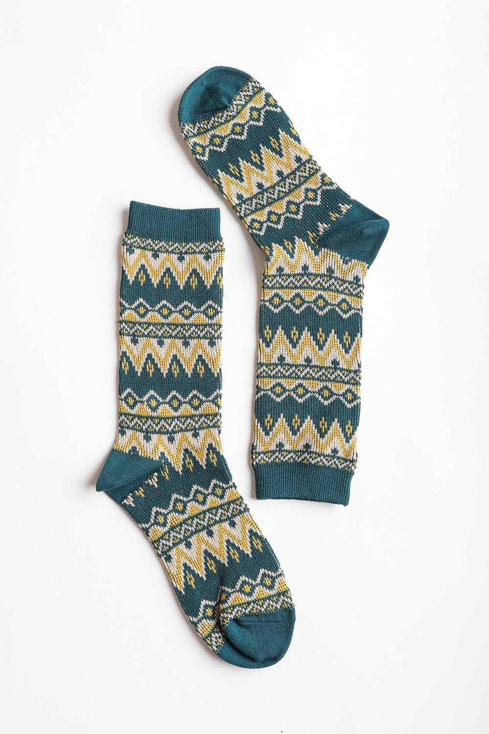 Boho Tribal Pattern Socks