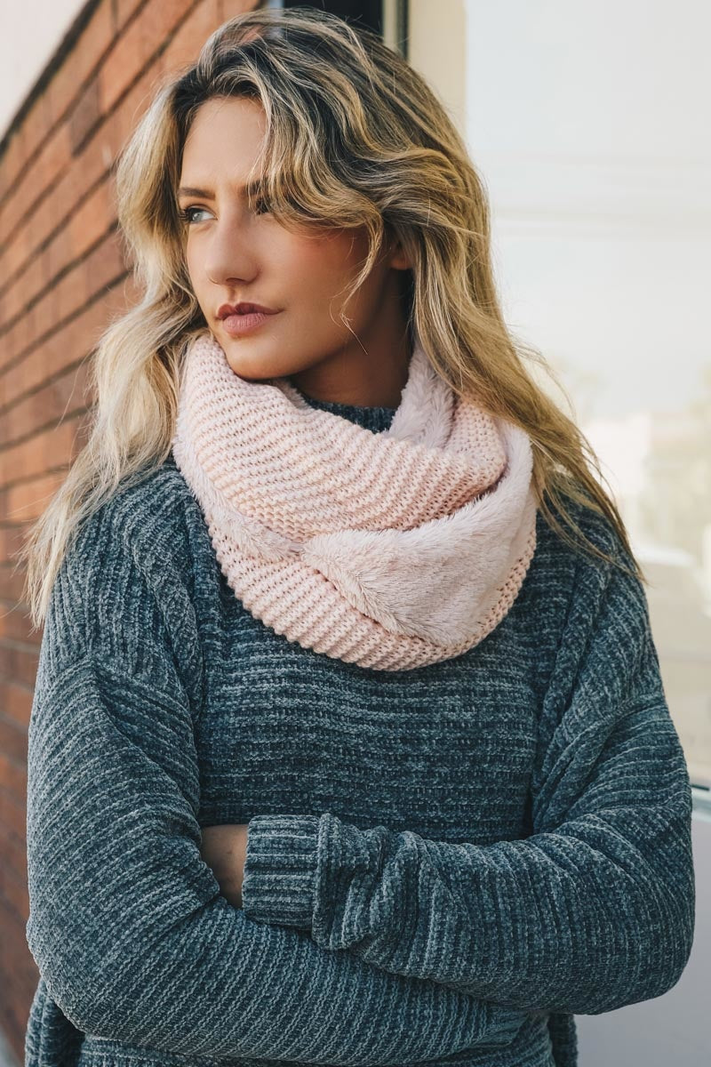 Knit Infinity Scarf Scarves