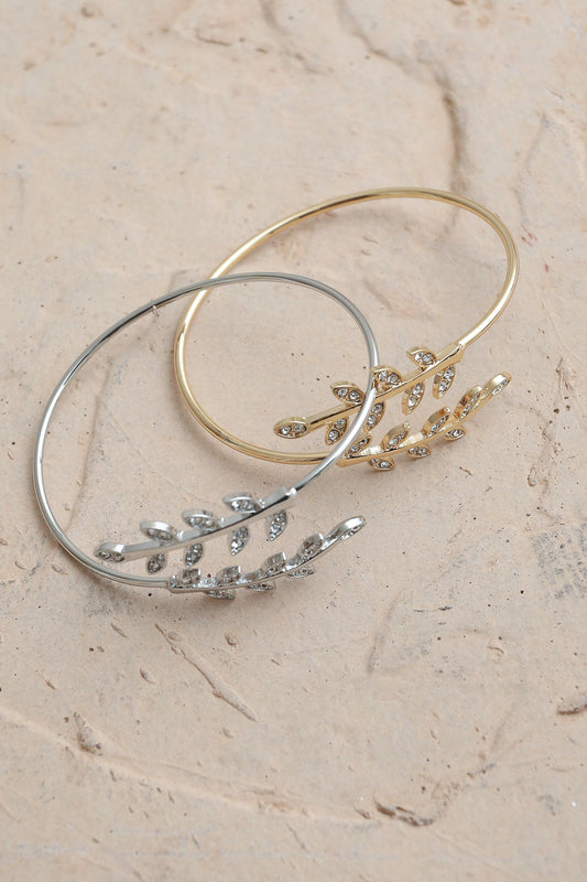 Olive Branch Minimal Bracelet Jewelry