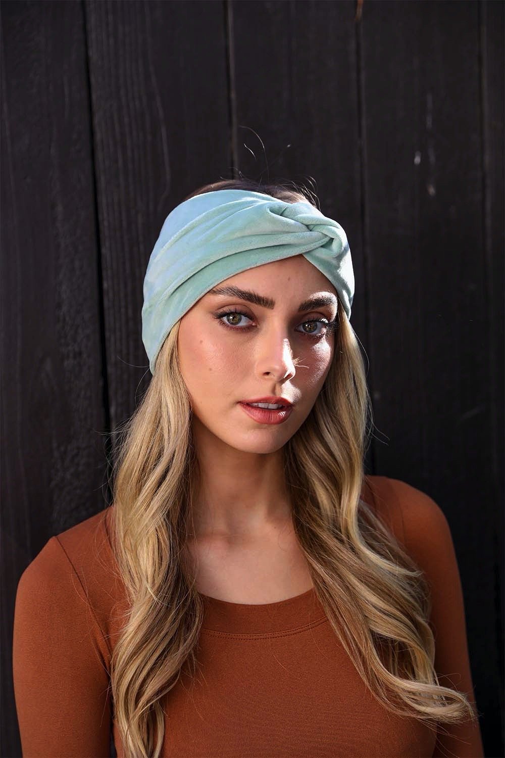 Super Soft Twisted Headbands Hats & Hair Sage